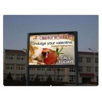 China Super Brightness Outdoor Advertising Led Display Board Pitch 6mm With Fixed Installation on sale