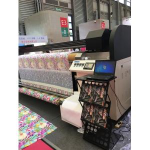 China Inkjet Textile Printing Machine , Two / Four Kyocera Heads Banner Plotter Printer supplier