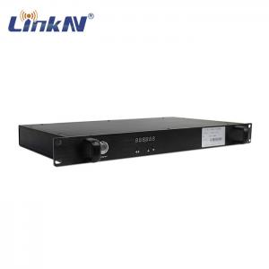 China Tactical COFDM Video Receiver Rack Mount High Safety AES256 300-2700MHz supplier