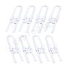 China Prodigy U Shaped Sliding Baby Safety Lock Adjustable Eco Friendly For Cabinet wholesale