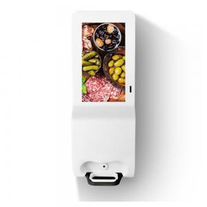 Hand Sanitizer Gel Dispenser Digital Signage Automatic Dispenser Sanitizing LCD Digital Display Screen