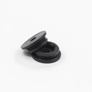 Black EPDM FKM NBR Rubber End Caps For Square Tubing Blanking Plugs