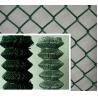 4mm PVC Coated Galvanized Chain Link Fence System Airport Fence 3m High
