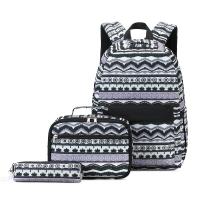 China Customized Women Soft Nylon Backpack Durable With 2 Main Compartments on sale