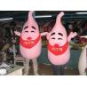 adult plush cartoon stomach shape customized mascot costumes for advertisement