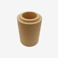 China High Abrasion Resistance Curved Fire Bricks Refractory Brick Round Fire Clay Bricks on sale