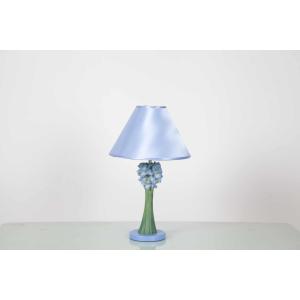 W27 * D27 * H46CM Home Table Lamps Soft With Bottom Felt Covering / Flower Shape