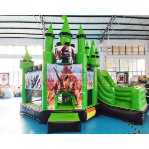 China Super Hero Jumping Castle Inflatable Bouncer Slide Combo For Hotel supplier
