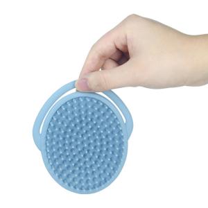China Baby Silicone Products， Food Grade Silicone Hair Shampoo Massage Brush Eco Friendly supplier