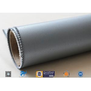900Gsm 0.9mm Silicone Coated Fiberglass Fabric , Heat Resistant Silicone Coated Glass Cloth