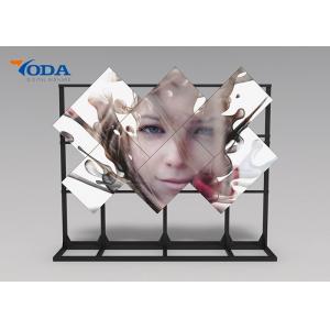 Ultra Narrow Bezel LCD Digital Signage Video Wall 3840*2160 Resolution Indoor