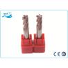 China Corner Radius Solid Carbide End Mills with Diameter 1.0 - 12.0  And R 0.2 - 2.0 Corner wholesale