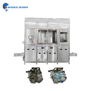 China Máquina de limpieza ultrasónica de doble solvente de alta eficiencia con control PLC para electrónica wholesale