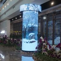 China 320*160 Flexible Led Display Screen Video Wall P1.538 High Refresh on sale
