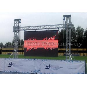 4mm Pixel Pitch Outdoor Advertising Led Screens Stage Background Waterproof Panel