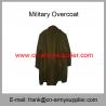 Wholesale Cheap China Army Wool Acrylic Polyester Mixed Overcoat