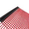 China Tufflex Screen Panel 8mm Aperture 2mm Wire for Wet Ore Processing wholesale