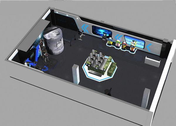 Customization VR Park Rides DPVR E3 9D Virtual Reality Machine