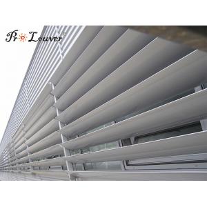 China Outdoor Aerofoil Louver Window, Aluminum Window Shutter, Aluminium Louvers supplier