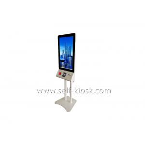 Restaurant Self Ordering Kiosk With 32 Inch Capacitive Touch Screen