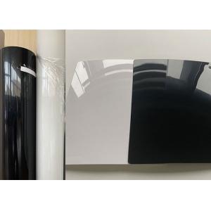 China High Gloss PVC Membrane Foil For Cabinet Doors Milky White Black supplier