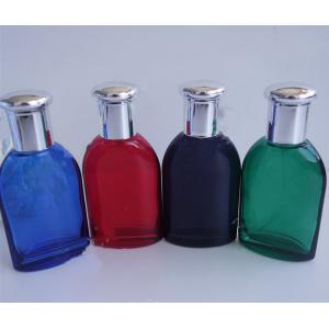 China Wholesale clear glasses Bottle With roll on Aluminium Cap Glass Refill Empty Perfume hot stock supplier