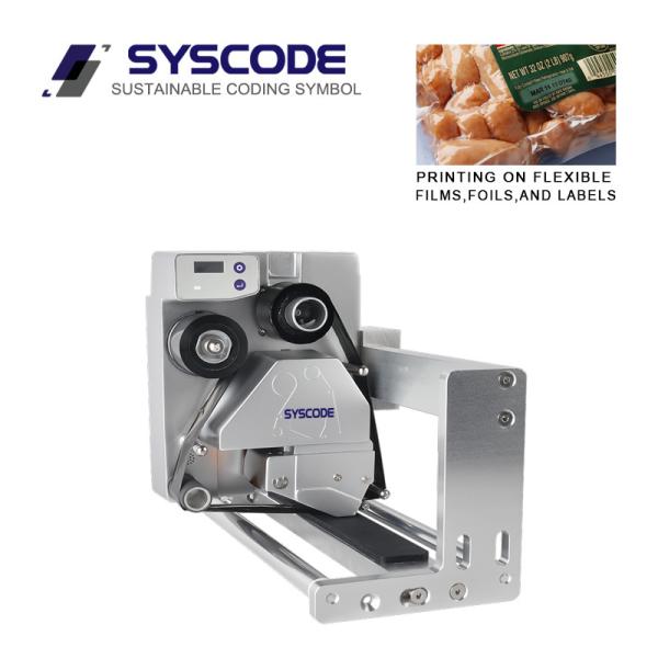 Máquina de codificación de números de lotes en bolsas 24x15 mm Impresora TTO intermitente de alta resolución