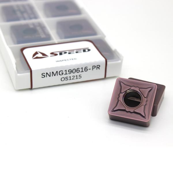 China O torno do Cnc do tungstênio introduz o revestimento SNMG190612 alto para de aço inoxidável supplier