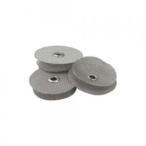 Technique Welded Mesh TIG Ceramic Cups Multilayer SS Wire Mesh Filter Disc Screen Pack