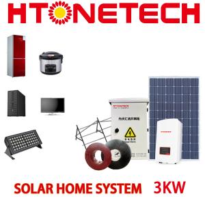 Good Price Home 3kw Complete off Grid Solar Power Complete Inverter Generator Air Conditioner Panel Sol