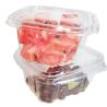 China Disposable Transparent Plastic Fruit Salad Container Clamshell Packaging Box Strawberry wholesale