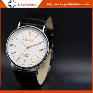 China 026A2 Fashion Jewelry Watch Wholesale Retail Cow Leather Watches Original Quartz Watch New supplier