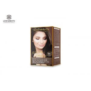 China 10 Botanical Ingredients Hair Dye Cream , Low Ammonia Intensive Color Cream supplier