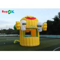China Oxford Inflatable Air Tent Lemon Cartoon Booth Aerated Custom Made on sale