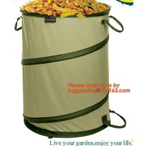 Reusable Garden Leaf Collector Bag, garden waste bag garden leaf bag home garden storage bag, recycle garden waste woven