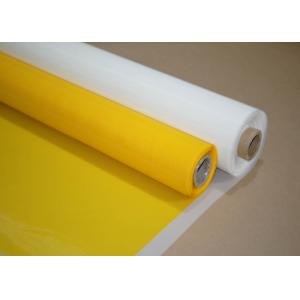 China Low Elongation Thermal Screen Printing Mesh Roll 33 - 420 Mesh / Inch supplier
