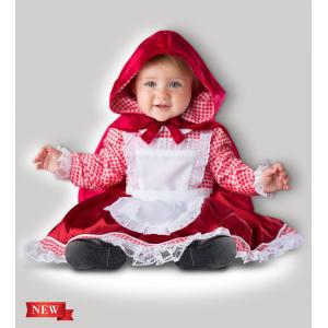 China Red White Infant Baby Costumes Lil Red Riding Hood 6087 for Party supplier