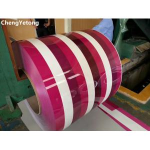 China Household Appliance Cold Rolled Stainless Steel Coil With SMP Coating Pattern Printed supplier
