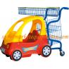 China Metal Multicolor Kids Shopping Trolley Cart For Supermarket wholesale