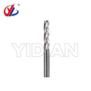 China Roughing End Mill 3 Flutes CNC Milling Cutter Rougher Tool Three Edge Spiral Rough Milling Cutter supplier