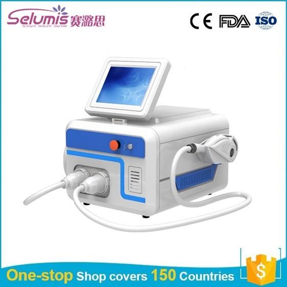 Two handles SHR IPL Hair Removal Machine For Acne Scars Removal With 10.4inch