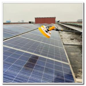 Li-Battery Power Solar Panel Cleaner with Double-Head Rotating Brush and Customization