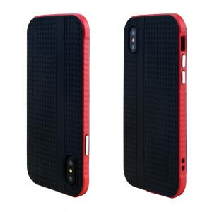 Soft TPU PC Hard Plastic Dual Layer Armor Protective Cover Phone Case for iPhone X