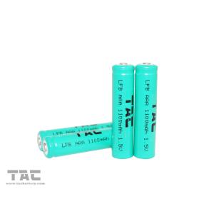 China 1100mAh Small Lithium Iron Battery 1.5V LiFeS2 for Teal time clock supplier