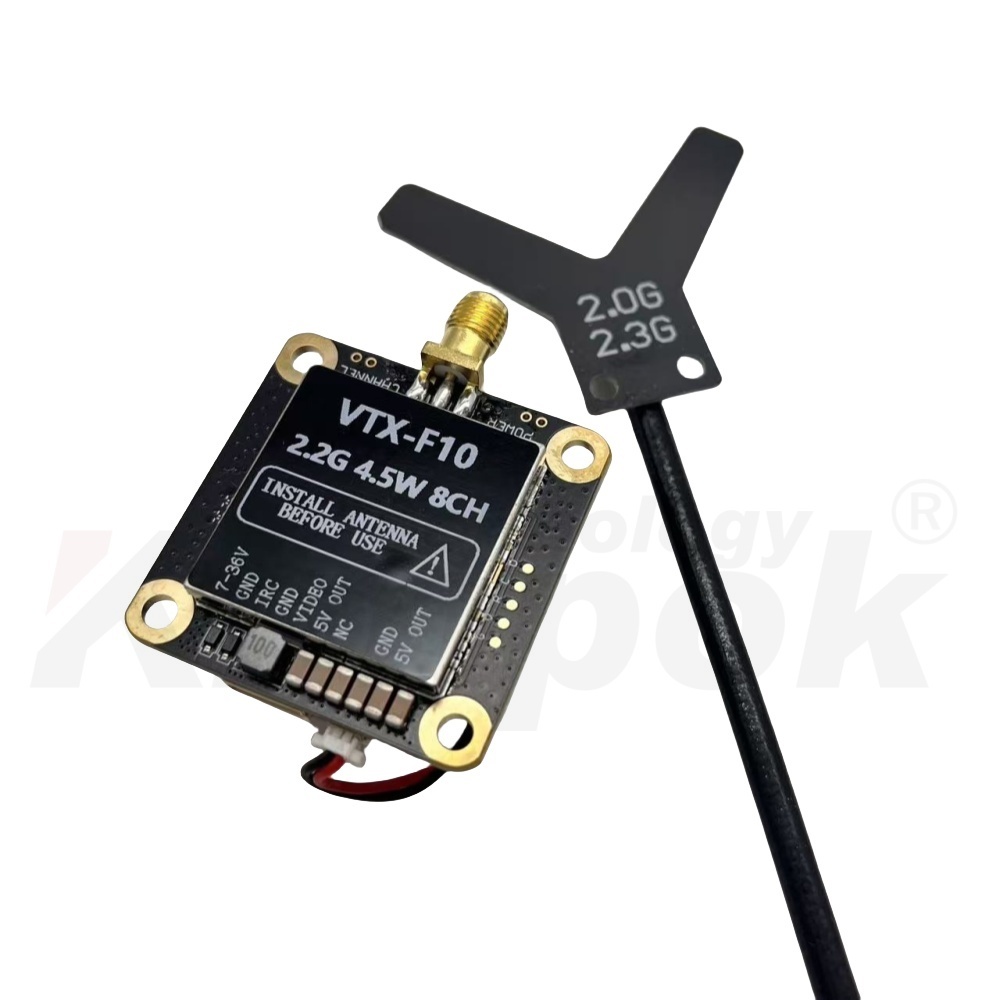 China Module vidéo sans fil 2.2G Drone FPV VTX haute puissance 4.5W signal stable supplier