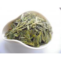 China Curved Shape lung ching dragonwell green tea Fresh Tea Leaf material on sale
