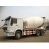 8x4 Sinotruk Concrete Mixer Trucks, EURO II, 299hp- 380hp concrete mixing