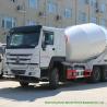 Howo Concrete Mixer Truck For Cement Transportation 10cbm Right Hand Drive