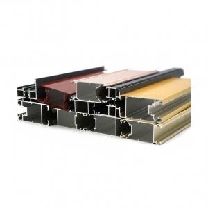 6063 T5 High Hardness Windows Doors Aluminum Sliding Frame Aluminium Extrusion