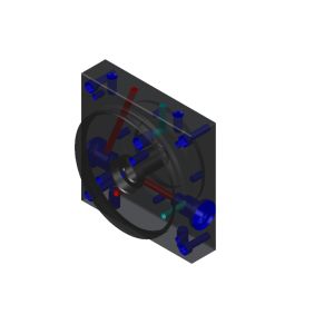 China Bloc divers à haute pression de bloc divers en aluminium pour le paquet d'énergie hydraulique à simple effet supplier